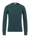 Umberto Vallati Sweaters In Blue