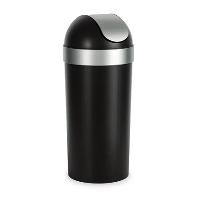 Umbra Bathroom Canister In Black