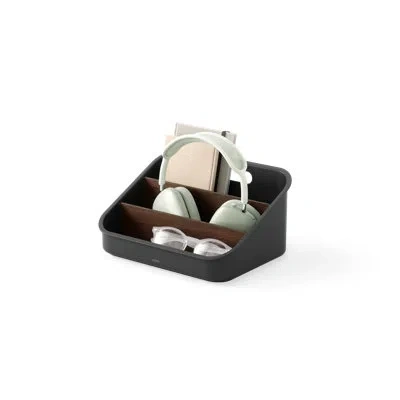 Umbra Bellwood Cabinet Door Organizer In Black,walnut