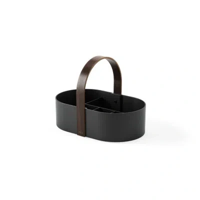 Umbra Bellwood Caddy In Black,walnut