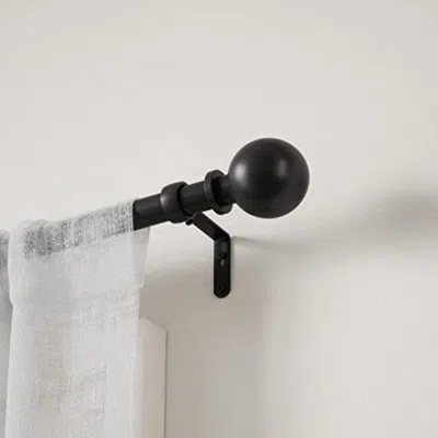 Umbra Bolas Modern 1 Curtain Rod In Neutral