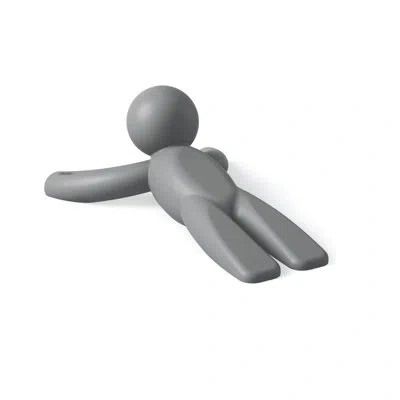 Umbra Buddy Door Plastic Wedge Floor Stop In Gray