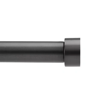 Umbra Cappa 1â¼" Adjustable Curtain Rod In Black
