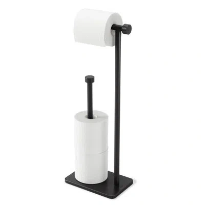 Umbra Cappa Pth Free Standing Toilet Paper Holder In Black