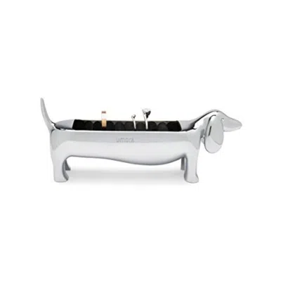 Umbra Dachsie Ring Holder, Normal, Chrome In Silver
