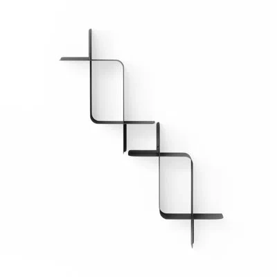 Umbra Décor Montage Shelf Metal 2pk In Black