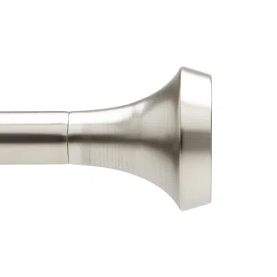 Umbra Ella Nickel 72'' To 144'' In Silver