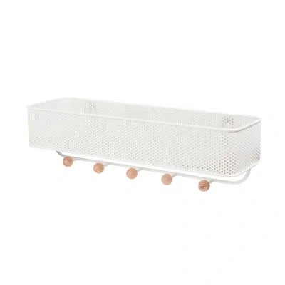 Umbra Estique 12.5" X 3.75" X 3.75" Entry Organizer In White