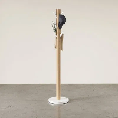 Umbra Flapper 9 - Hook Freestanding Coat Rack In Natural