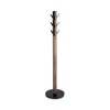 Umbra Flapper Beechwood Coat Rack In Black/walnut