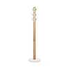 Umbra Flapper Beechwood Coat Rack In White/natural