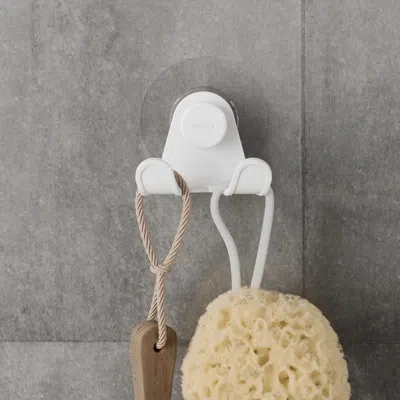 Umbra Flex Adhesive Towel Hook In Natural