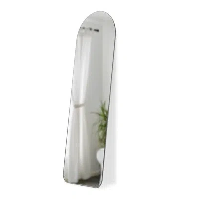 Umbra Hubba Metal Accent Mirror, Modern Decorative Wall Mirror In Stainless Steel