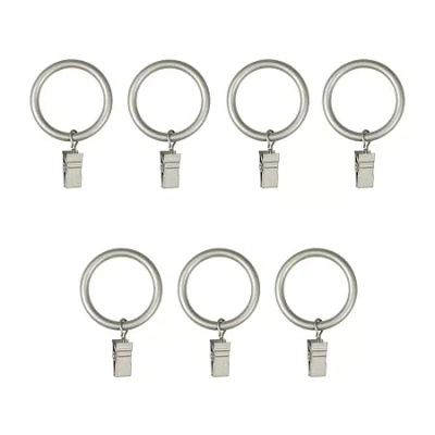 Umbra Large 7-pc. Curtain Rings In Gray