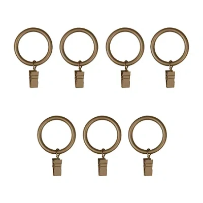 Umbra Large 7-pc. Curtain Rings In Yellow