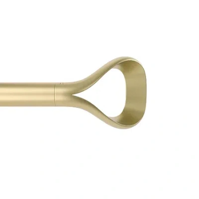 Umbra Loop 1 In Curtain Rod In Yellow