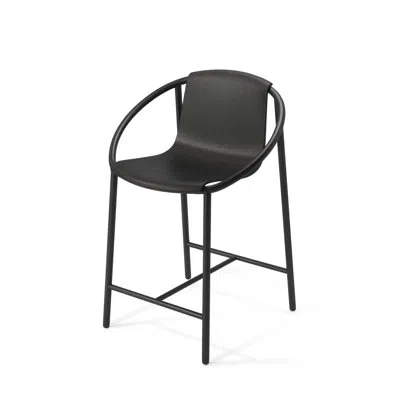 Umbra Metal Outdoor Lounge Chair In Sierra