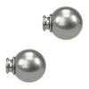 Umbra Mix & Match Ball 2-pc. Finials In Silver