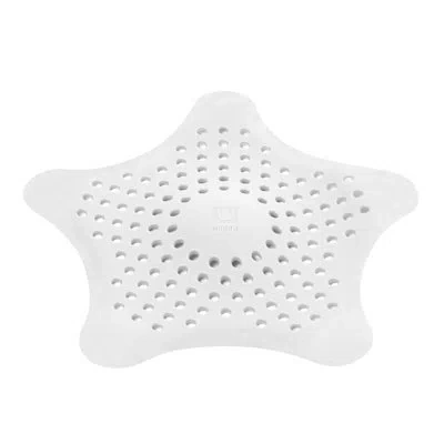 Umbra Starfish Hair Catcher 5 Grid Shower Drain In White