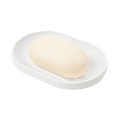 Umbra Step Bathroom Accessories Soap Dish In White