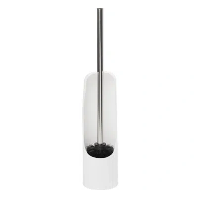 Umbra Touch 17.5in. H Free Standing Toilet Brush And Holder In White