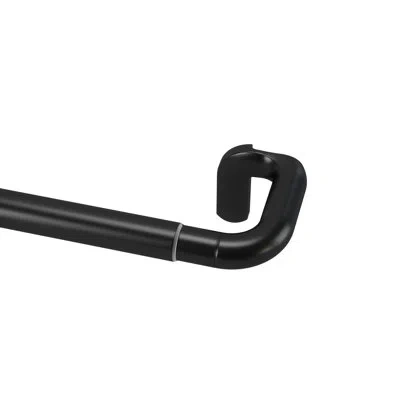 Umbra Twilight 3/4" Adjustable Wrap Around Blackout Curtain Rod, Includes Brackets & Hardware, 30 To 84",  In Matte Black