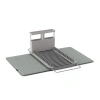 Umbra Udry Microfiber Over The Sink Dish Rack In Charcoal