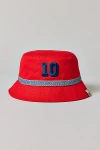 Umbro 10 Bucket Hat In Fire Finch, Men's At Urban Outfitters In Red