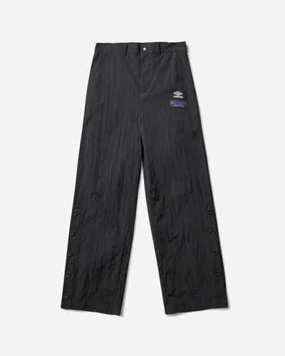 Umbro Antique Nylon Pants Carbon In Black