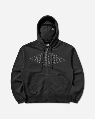 Umbro Authority Zipped Hoodie In Blue