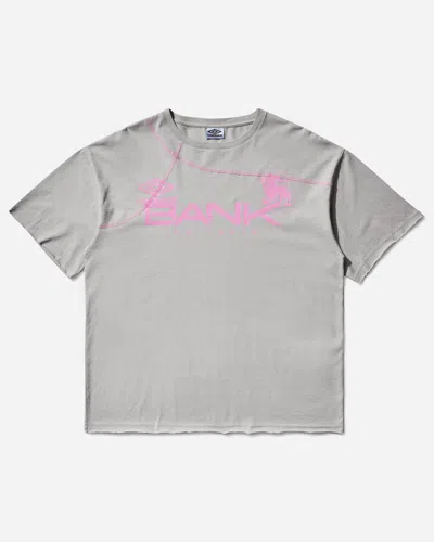 Umbro Bank Holiday T-shirt Light Grey / Hot Pink In Gray