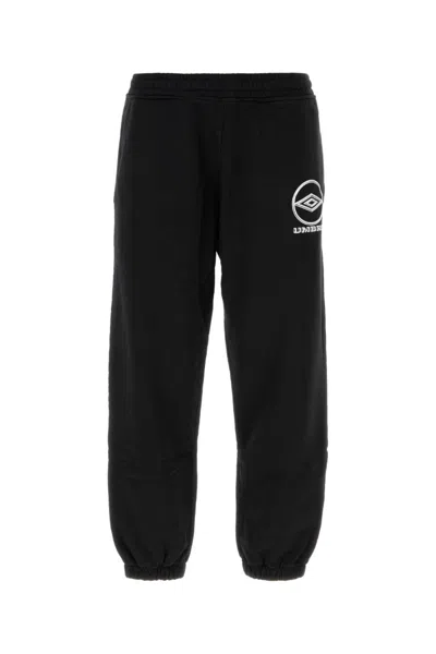 UMBRO BLACK COTTON JOGGERS