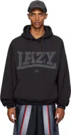 Umbro Black 'lazy' Mask Hoodie