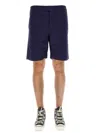 Umbro Blue Solid Shorts In Blue