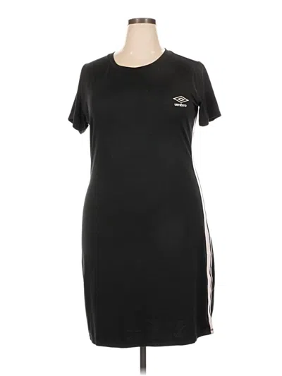 Pre-owned Umbro Casual Dress In Black
