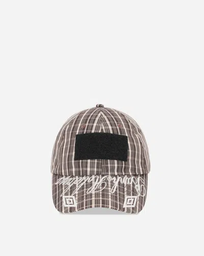 Umbro Check Hazard Cap Beige / Dark In Gray