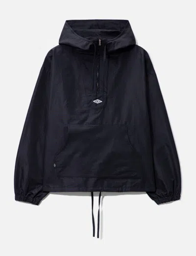 Umbro Check Mask Anorak In Black