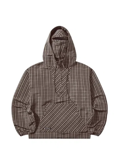 UMBRO CHECKED-PATTERN JACKET