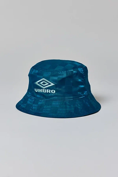 Umbro Checkerboard Bucket Hat In Aster/mist, Men's At Urban Outfitters