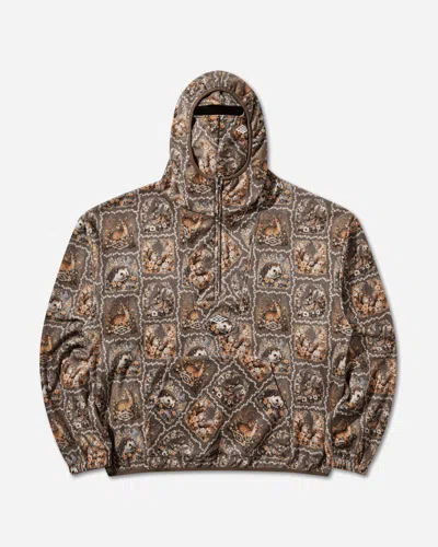 Umbro Cub Fleece Anorak Light In Brown