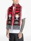 Umbro Cult Unity Fringed Scarf In Red
