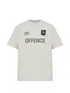 Umbro Distressed-effect T-shirt In Gray