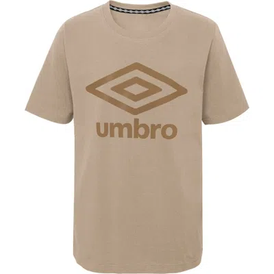 Umbro F22 Logo Graphic T-shirt In Brown
