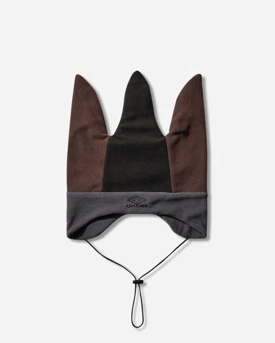 Umbro Fleece Jester Hat Burgundy / Charcoal / Black In Multicolor