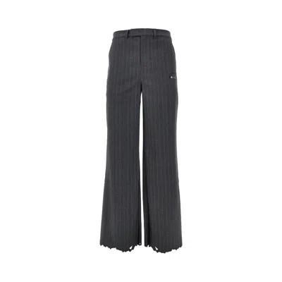 Umbro 'formal' Pinstriped Pants In Gray