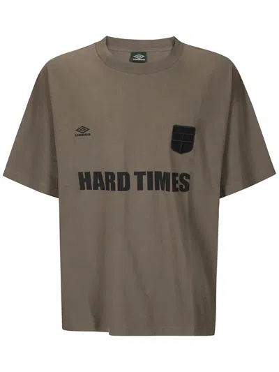 Umbro Hard Times T-shirt In Green