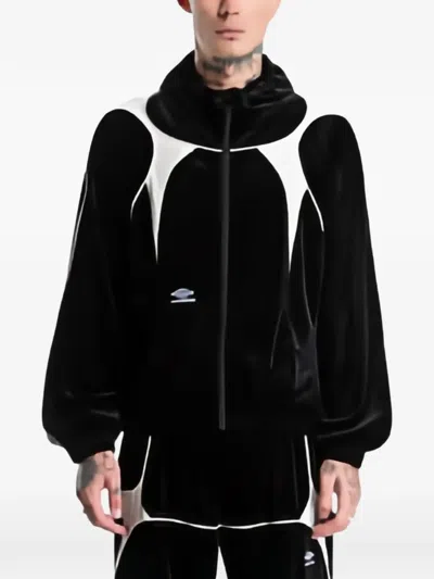 Umbro Jester Velvet Jacket In Black