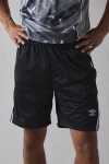 Umbro Lacrosse 8" Mesh Short In Black Beauty/white, Men's At Urban Outfitters