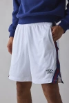 Umbro Lacrosse 8" Mesh Short In White/black Beauty, Men's At Urban Outfitters In White
