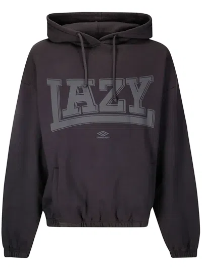 Umbro Lazy Mask Hoodie In Black